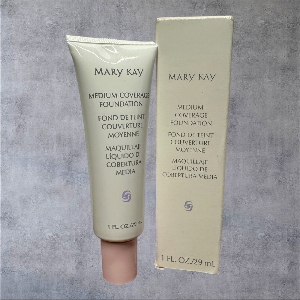 Mary Kay Medium-Coverage Foundation‎ Bronze 708 364200 1oz New - Pink Cap
